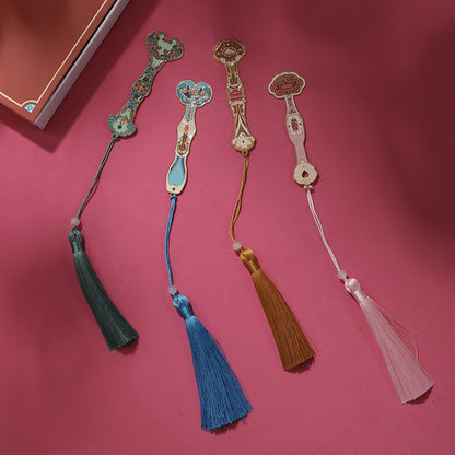Itembabac Good Fortune Metal Bookmarks – 4-Piece Set – product view 1